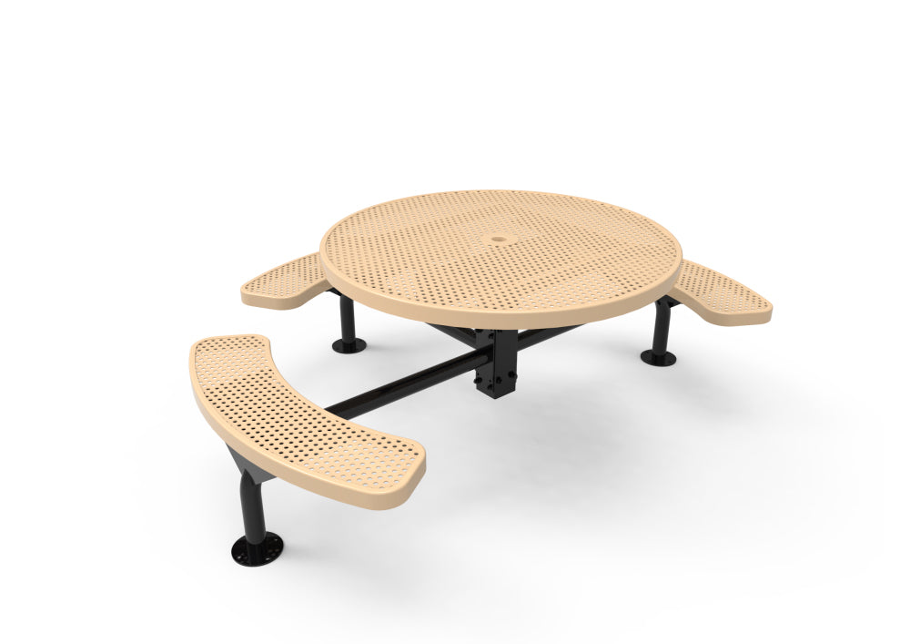 Playground-Equipment-Commercial-Amenities-Round-Nexus-PedestalTable-W-PerforatedSteelSM