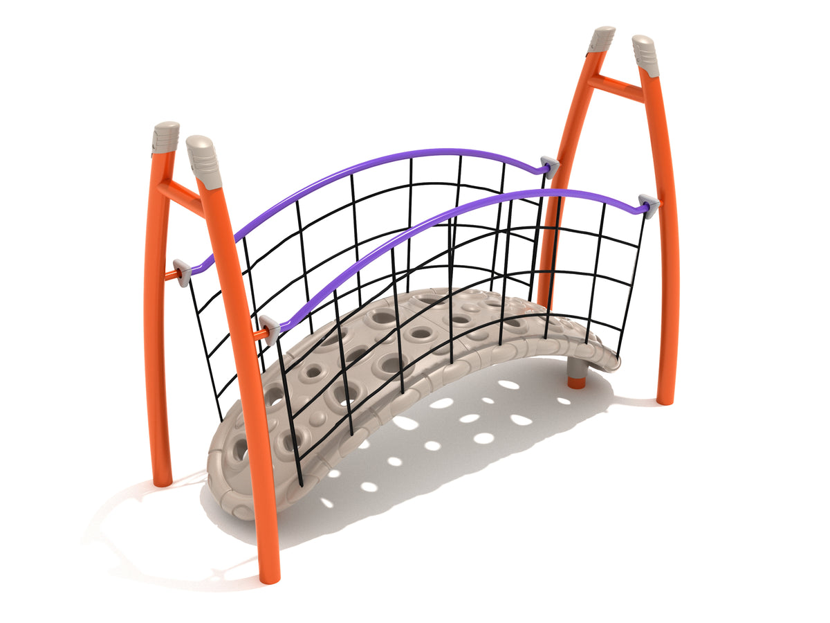 Playground-Equipment-Commercial-Curved-Post-Floating-Bridge