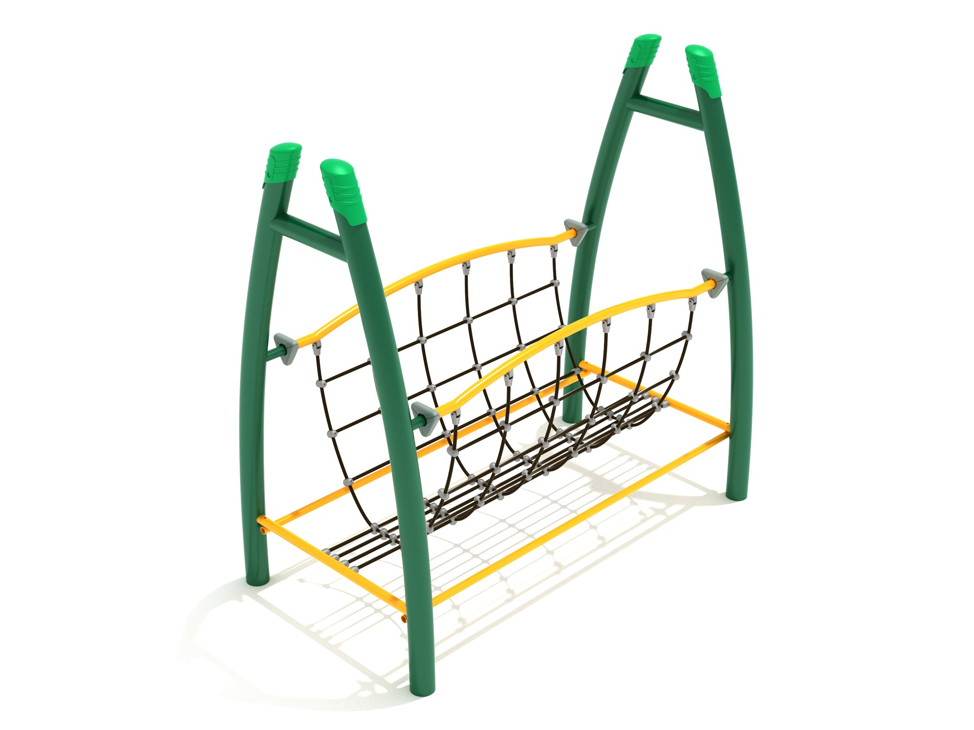 Playground-Equipment-Commercial-Curved-Post-Net-Bridge