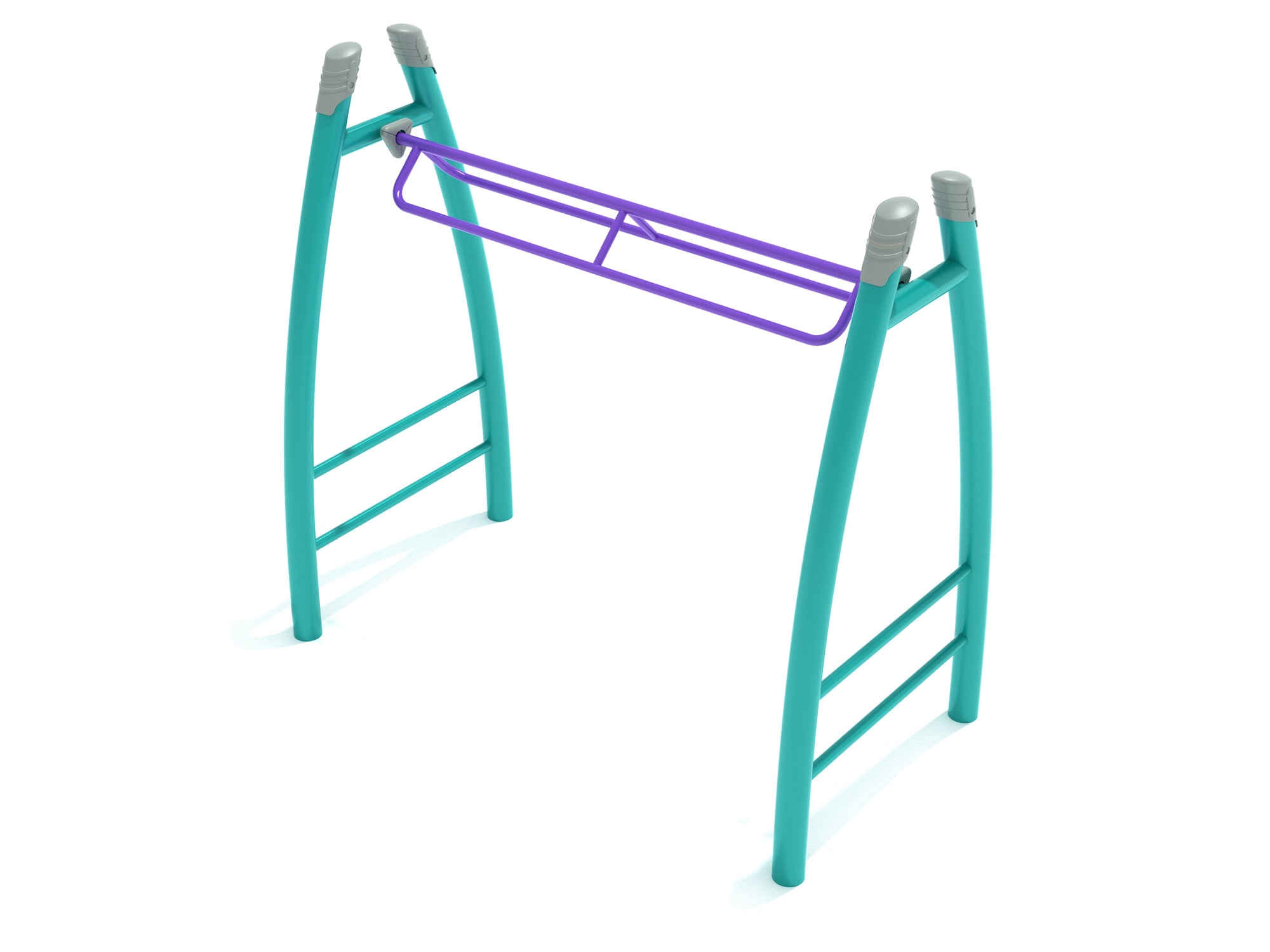 Playground-Equipment-Commercial-Curved-Post-Overhead-Parallel-Bar-Climber