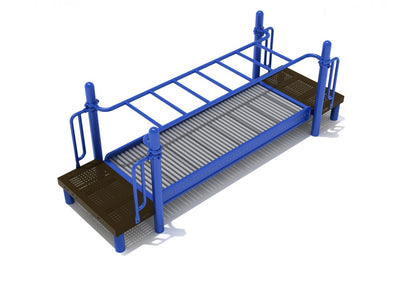 Playground-Equipment-Commercial-Monkey-Bar-Roller-Slide-Front