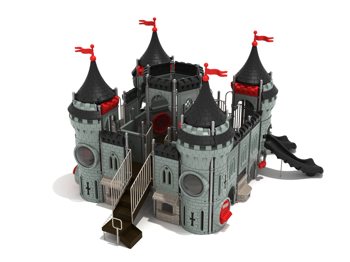 Playground-Equipment-Commercial-Playgrounds-Castle-Grey-Maw-Front