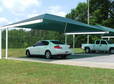 Playground-Equipment-Commercial-Shading-Cantilever-FabricShade-Green