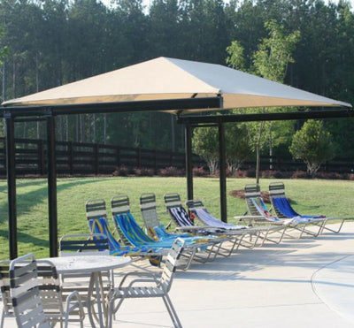 Playground-Equipment-Commercial-Shading-Cantilever-FabricShade-Light-Brown-Side