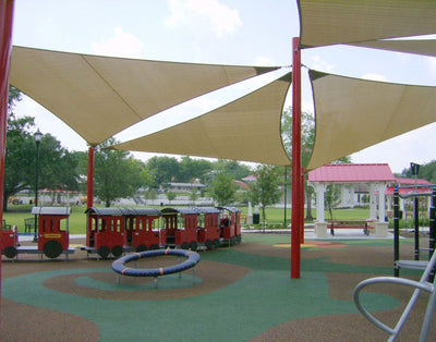 Playground-Equipment-Commercial-Shading-EquilateralSail-FabricShade-Multiple