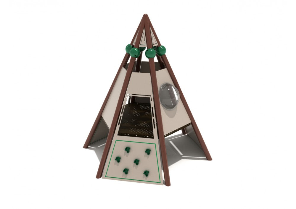 Playground-Equipment-Commercial-Teepee-Hideout-Front