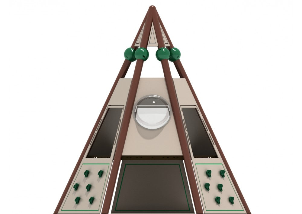 Playground-Equipment-Commercial-Teepee-Hideout-Side