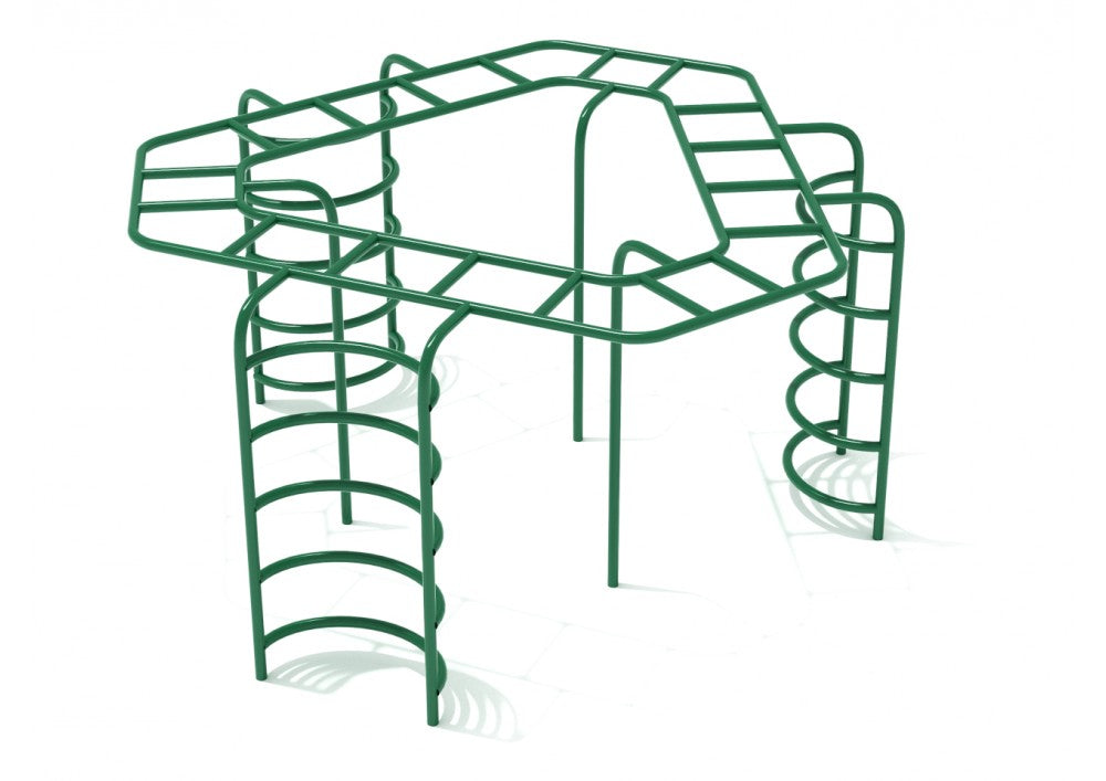 Playground-Equipment-Commercial-Triangle-Overhead-Ladder-Climber-Front