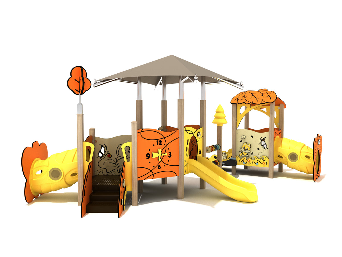 Playground-Equipment-Crabapple-Canopy-Mini-Play-Structure-Iron-Guard-Back