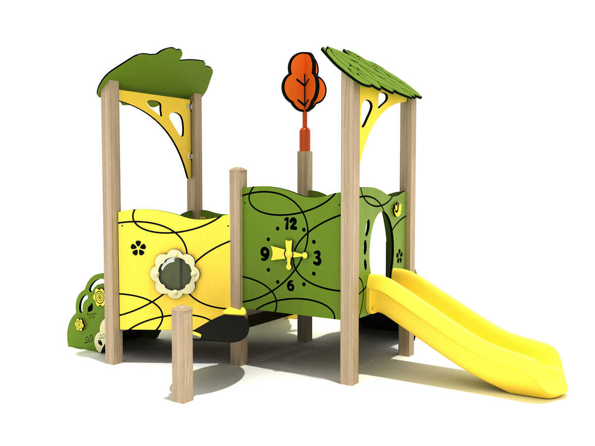 Playground-Equipment-Crimson-Queen-Canopy-Mini-Play-Structure-Steel-Guard-Back