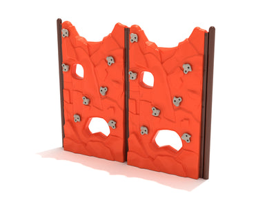 Playground-Equipment-Double-Parallel-Rock-Climbing-Wall-Front