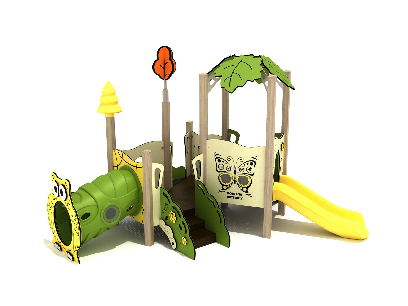 Playground-Equipment-Forsythia-Canopy-Mini-Play-Structure-Steel-Guard-Front