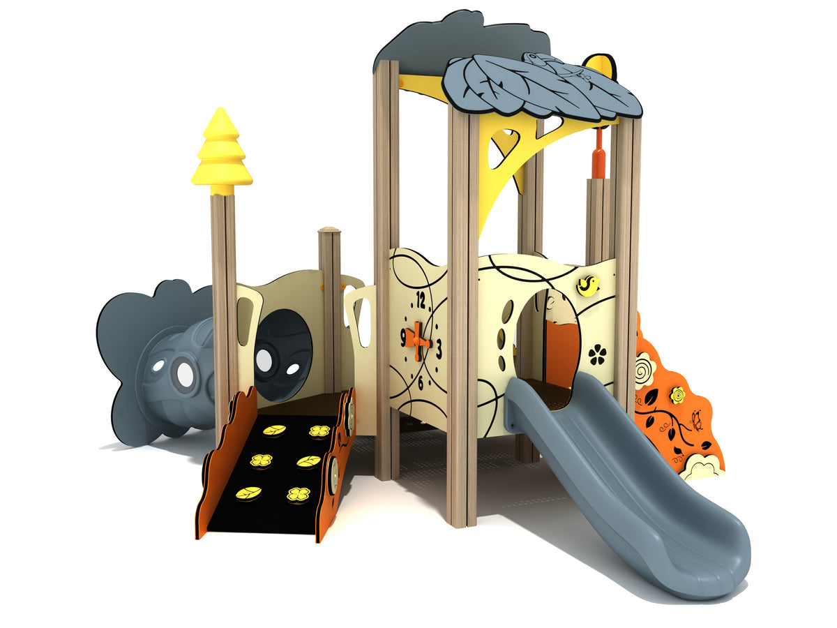 Playground-Equipment-Gardenia-Canopy-Mini-Play-Structure-Steel-Guard-Front