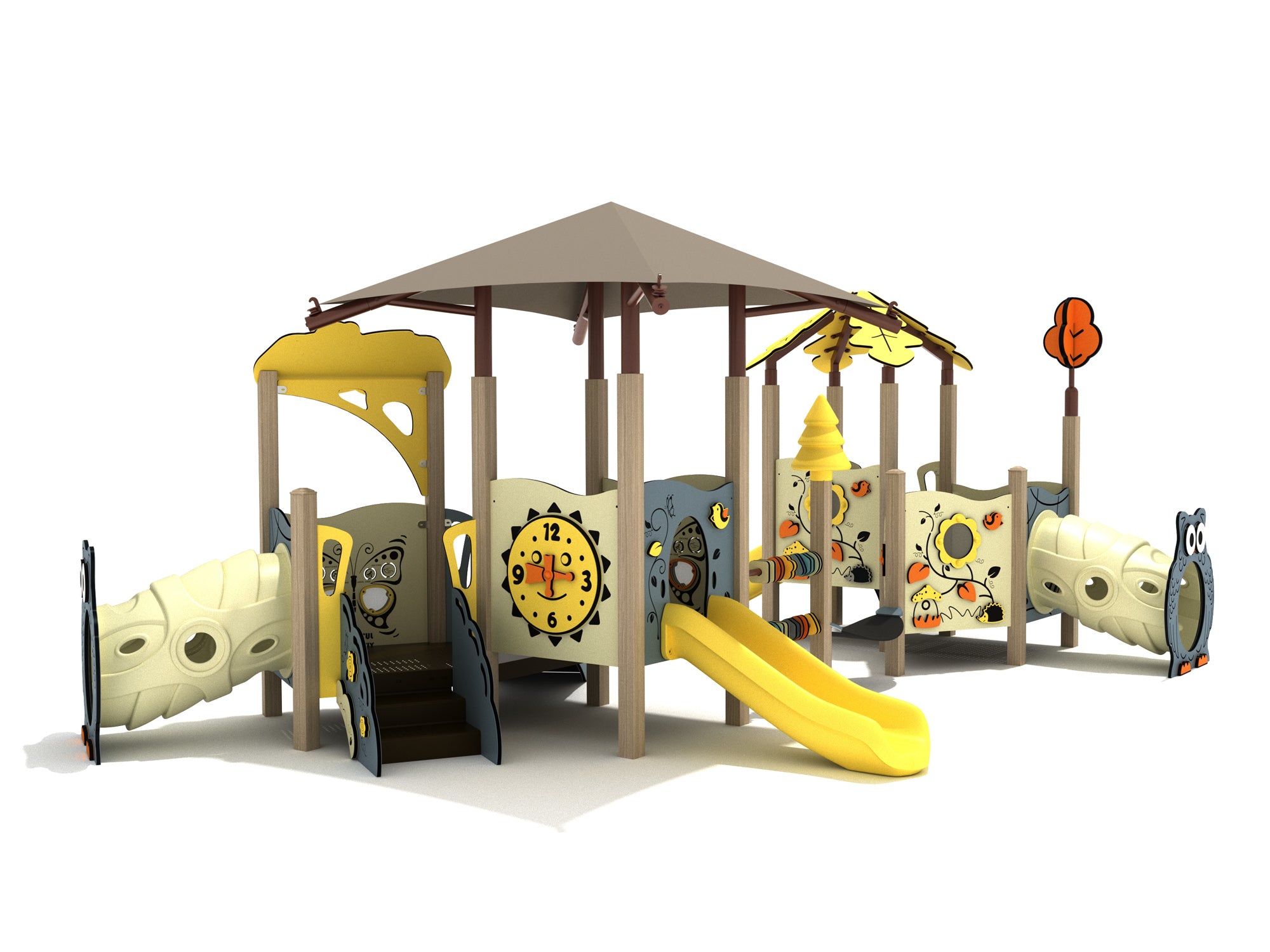 Playground-Equipment-Hydrangea-Canopy-Mini-Play-Structure-Steel-Guard-Back