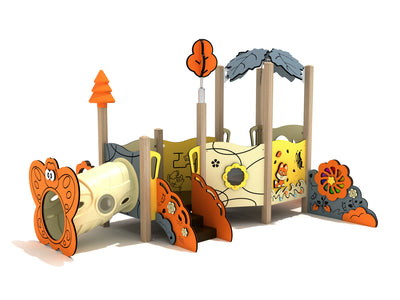 Playground-Equipment-Peony-Canopy-MiniPlayStructure-Iron-Guard-Back