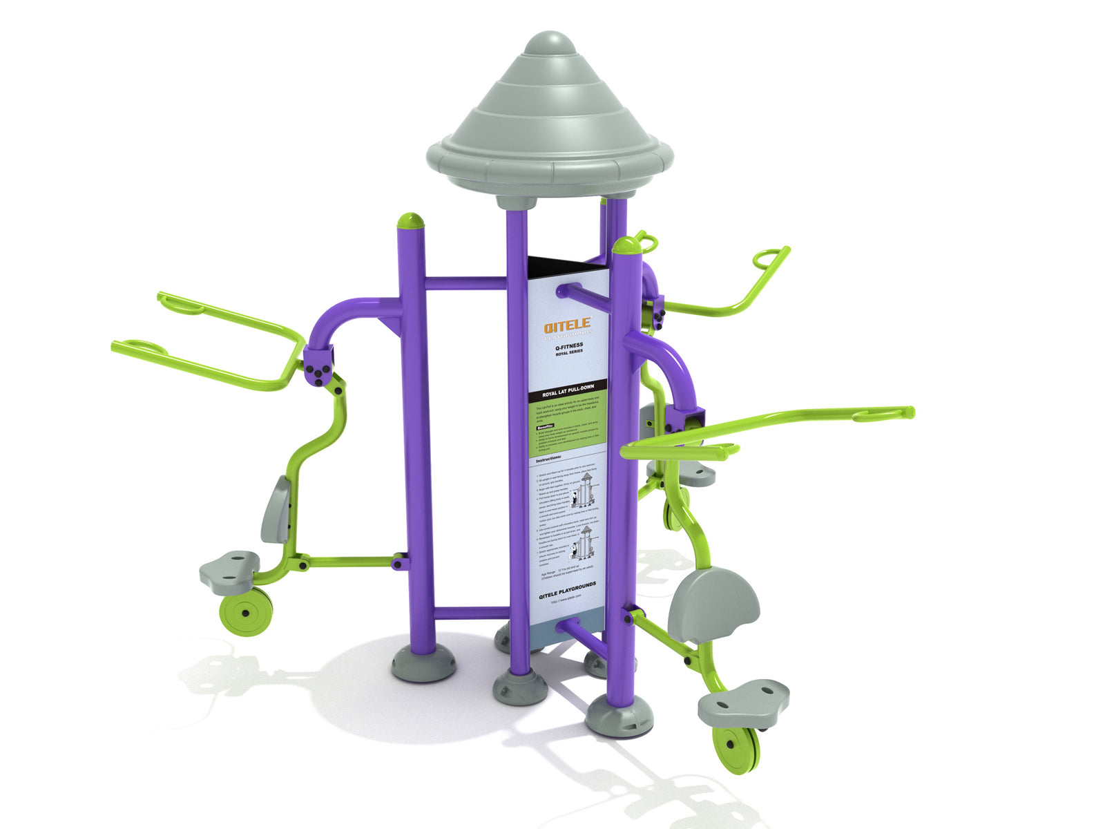 Playground-Equipment-Royal-Triple-Station-Lat-Pull-Down