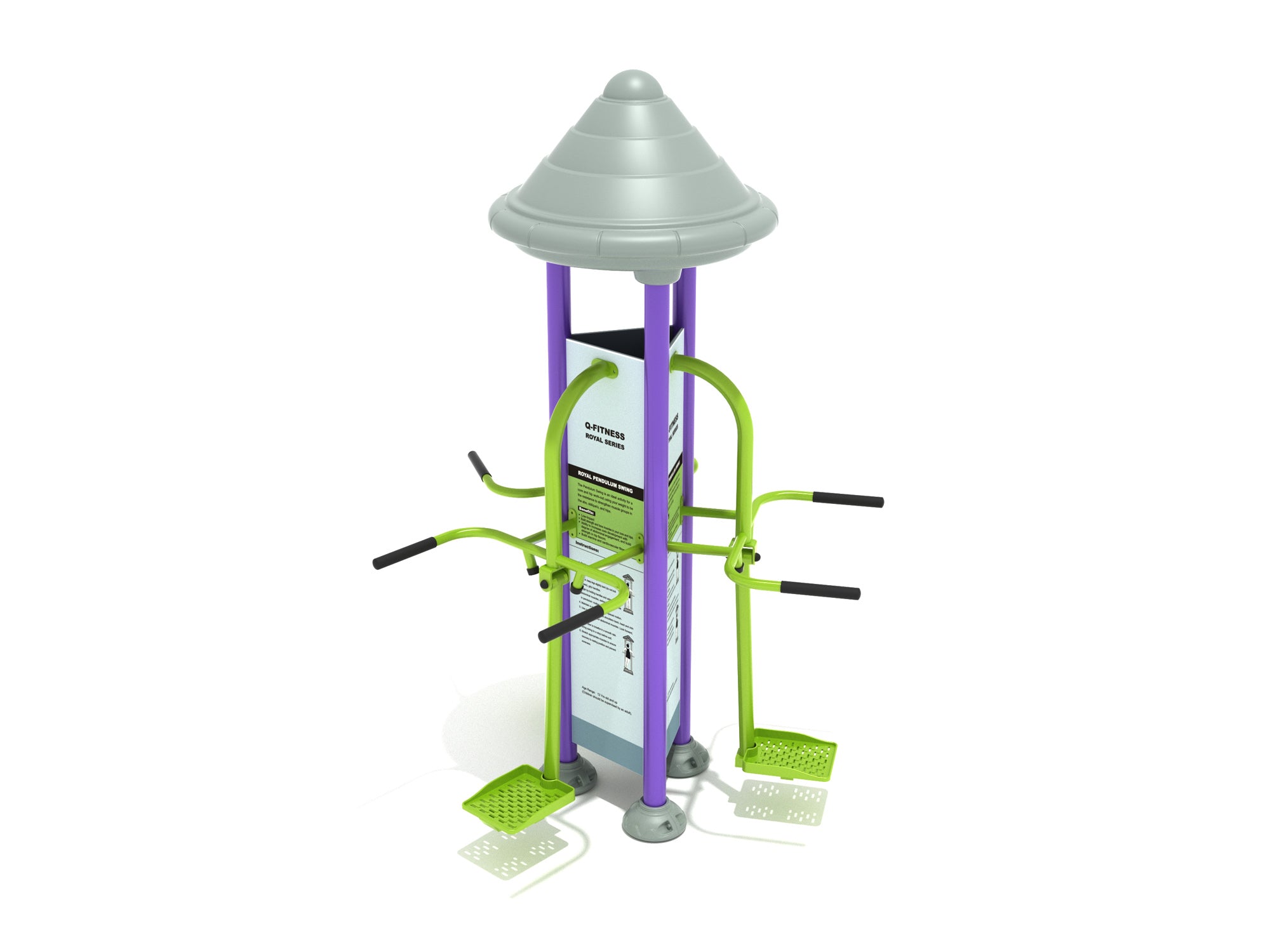 Playground-Equipment-Royal-Triple-Station-Pendulum-Swing