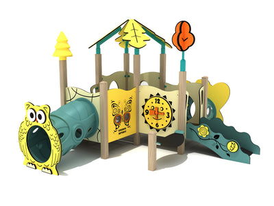 Playground-Equipment-Sage-Canopy-Mini-Play-Structure-Steel-Guard-Front