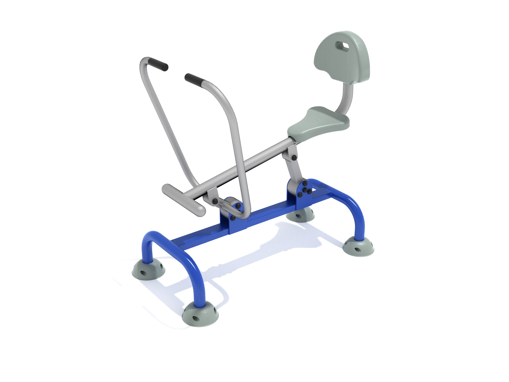 Playground-Equipment-Single-Station-Rower-With-Back