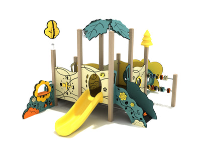 Playground-Equipment-Yoshino-Cherry-Canopy-Mini-Play-Structure-Iron-Guard-Front