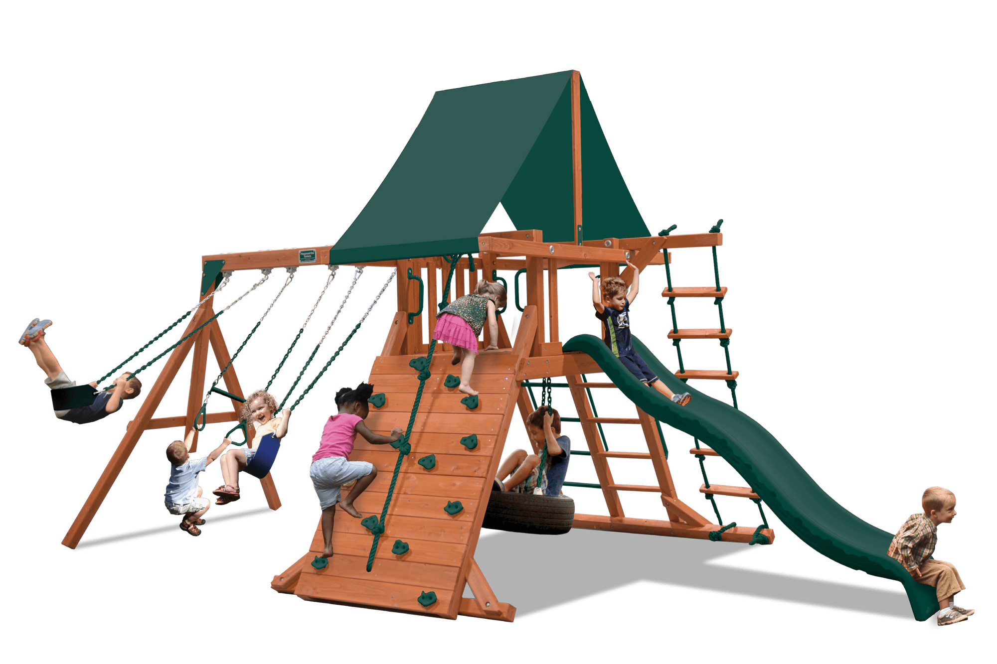Playground One Classic Playcenter - Cedar Swing Set | NJ - NJ Playground One Classic Playcenter - Cedar Swing Set | NJ - NJ