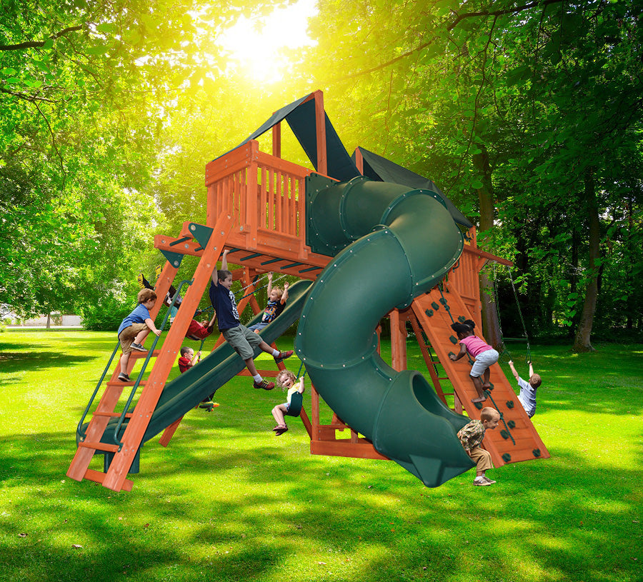 Playground One Extreme Fort Combo NJ Swingsets