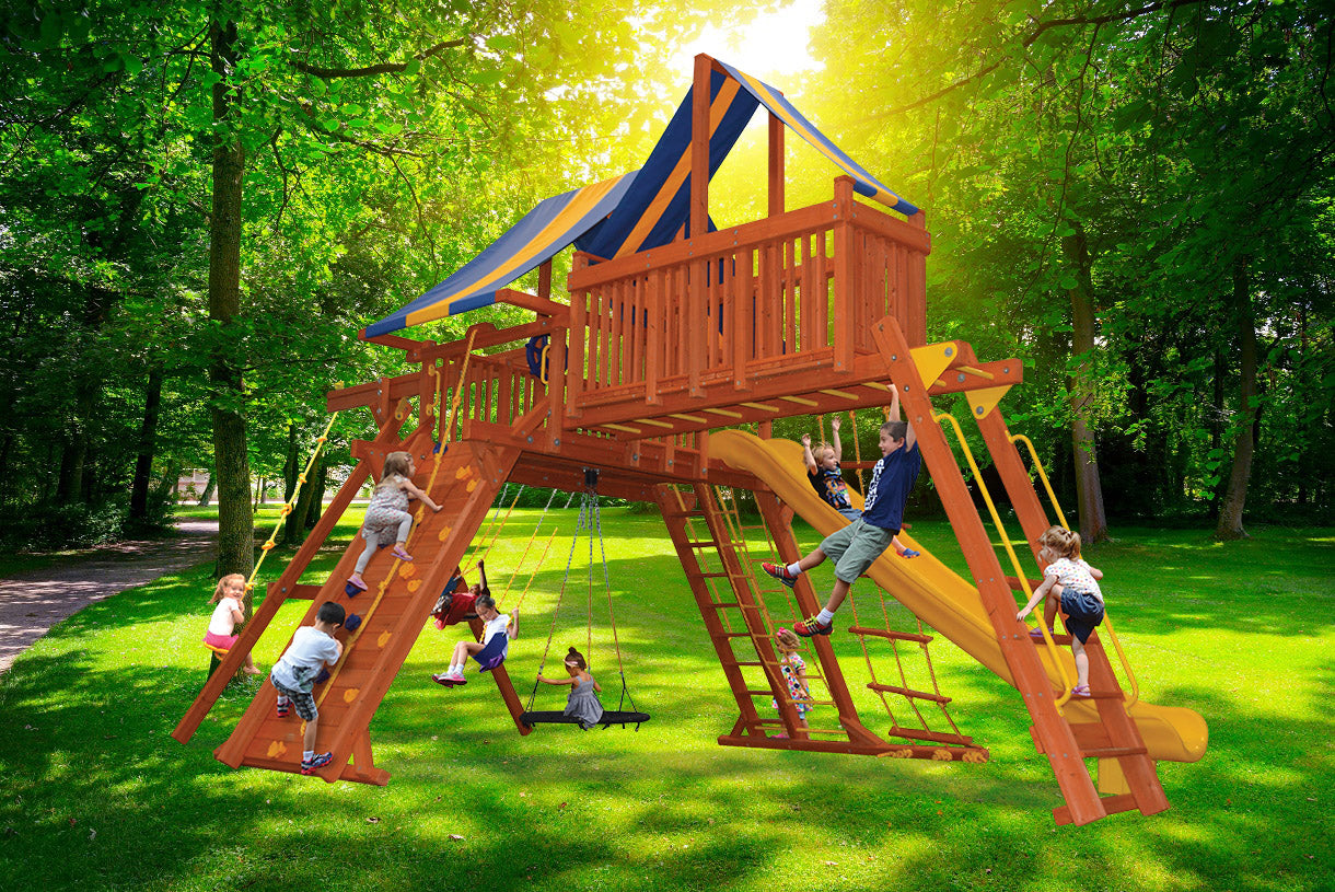 Playground One Extreme Playcenter Combo 4 - NJ Swingsets