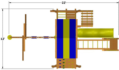 Playground-One-Original-Playcenter-Combo-3-Yellow-Info