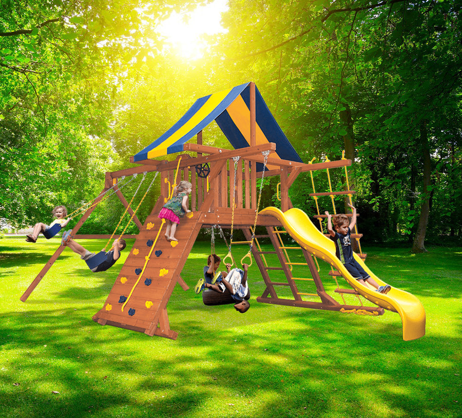 Playground One Original Playcenter With 2 Position Swingbeam
