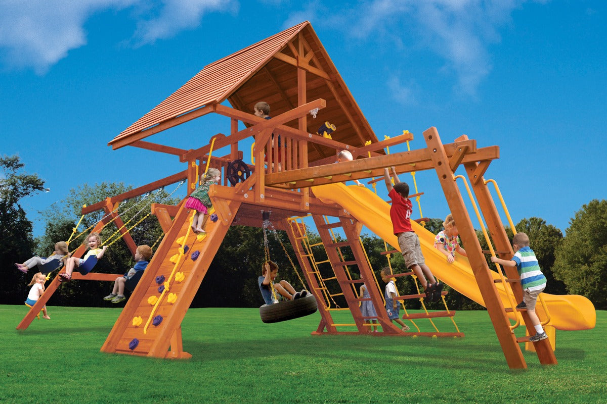 Playground-One-Supreme-Playcenter-Combo-3-w-Wood-Roof