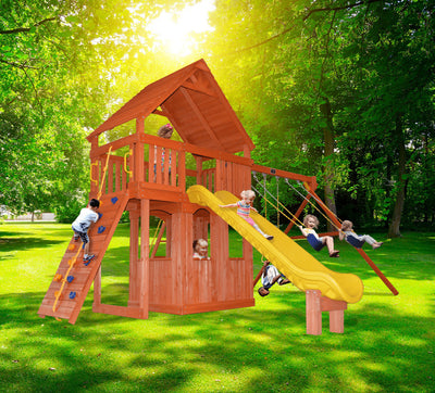 Playground-One-Turbo-Original-Fort-Combo-2-XL-w-Playhouse-New