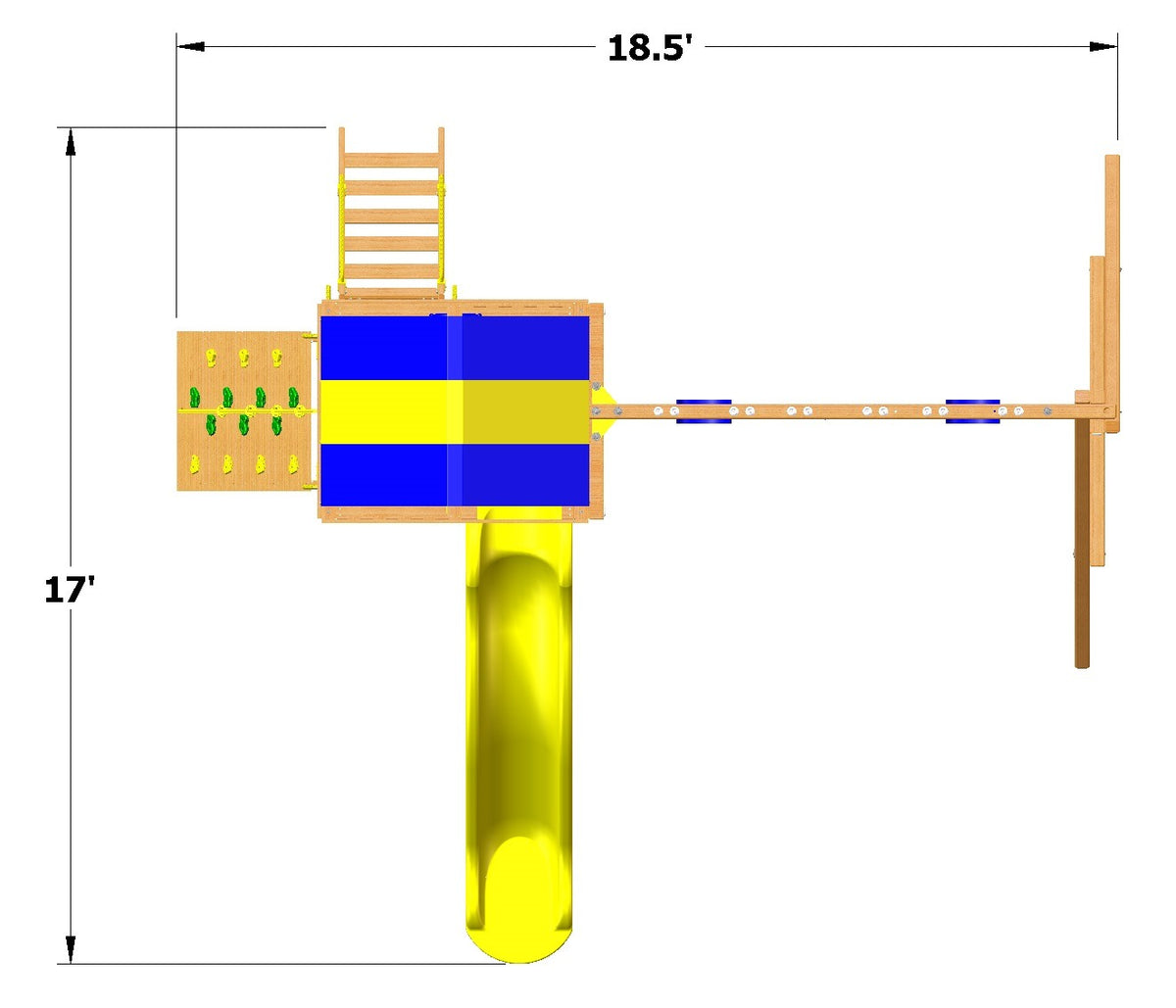 Playground-One-Turbo-Original-Fort-Combo-2-Yellow-Info