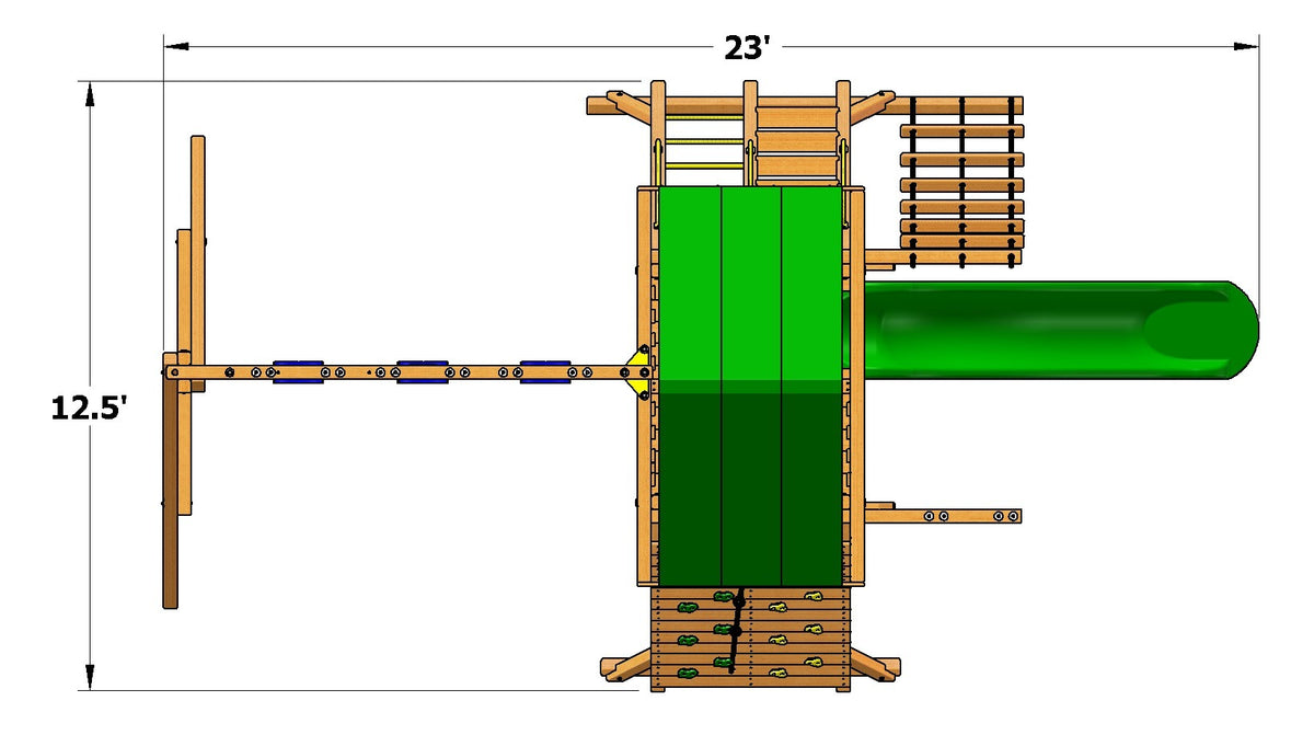 Playground-One-Turbo-Original-Playcenter-Combo-2-Green-Info