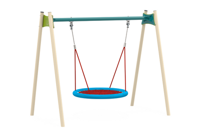 Psagot-Commercial-Playgrounds-Birds-Nest-Swing-Single