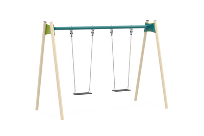 Psagot-Commercial-Playgrounds-Classic-Standard-Swing-2A-Left