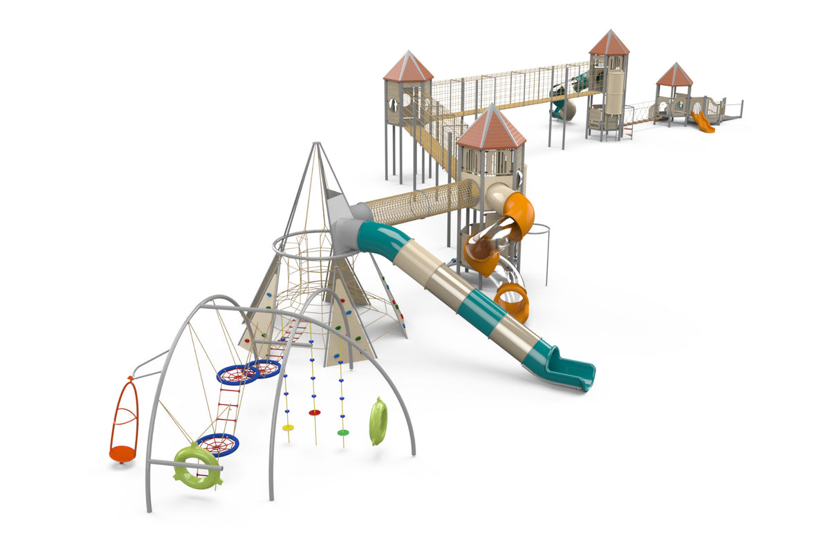 Psagot-Commercial-Playgrounds-Extreme-Playground-Side-Left