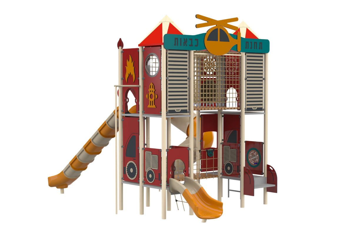 Psagot-Commercial-Playgrounds-Fire-Station-Back