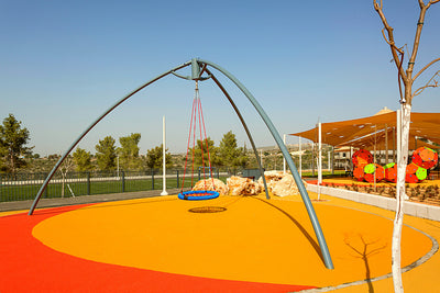 Psagot-Commercial-Playgrounds-Hovering-Swing-Build