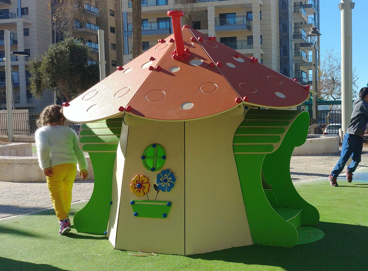 Psagot-Commercial-Playgrounds-Mushroom-House-Build-Side