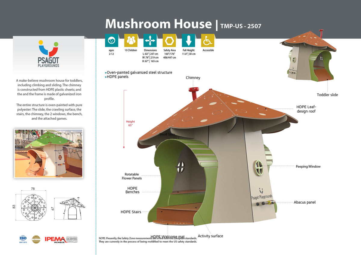 Psagot-Commercial-Playgrounds-Mushroom-House-Info