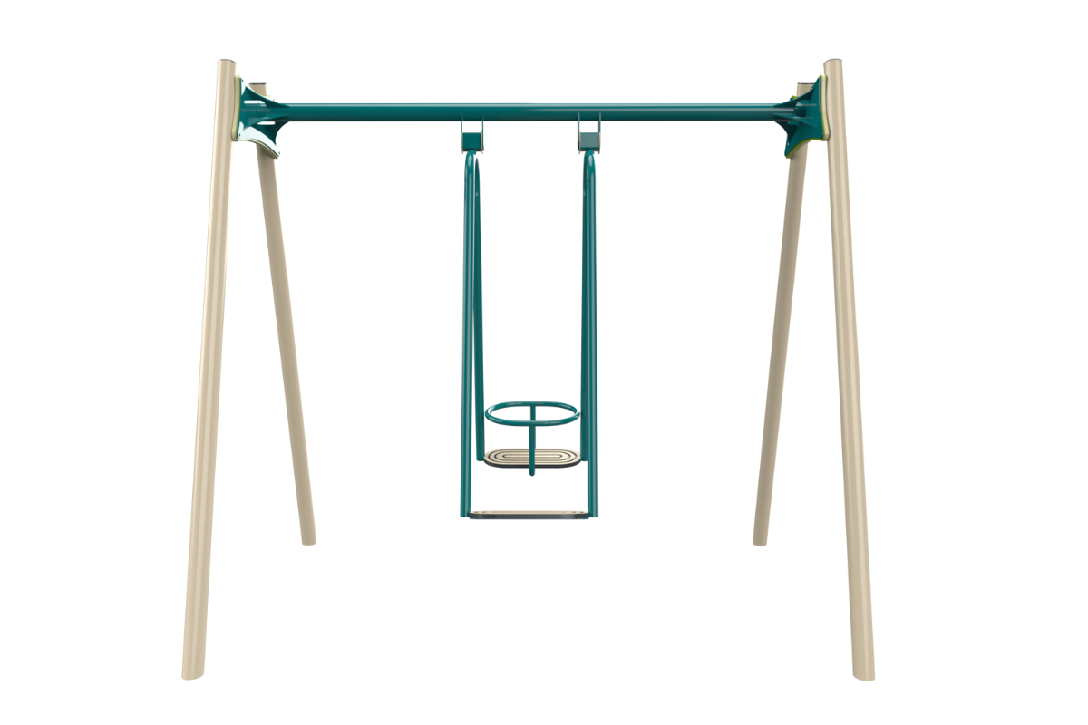 Psagot-Commercial-Playgrounds-Parent-Child-Swing-Front