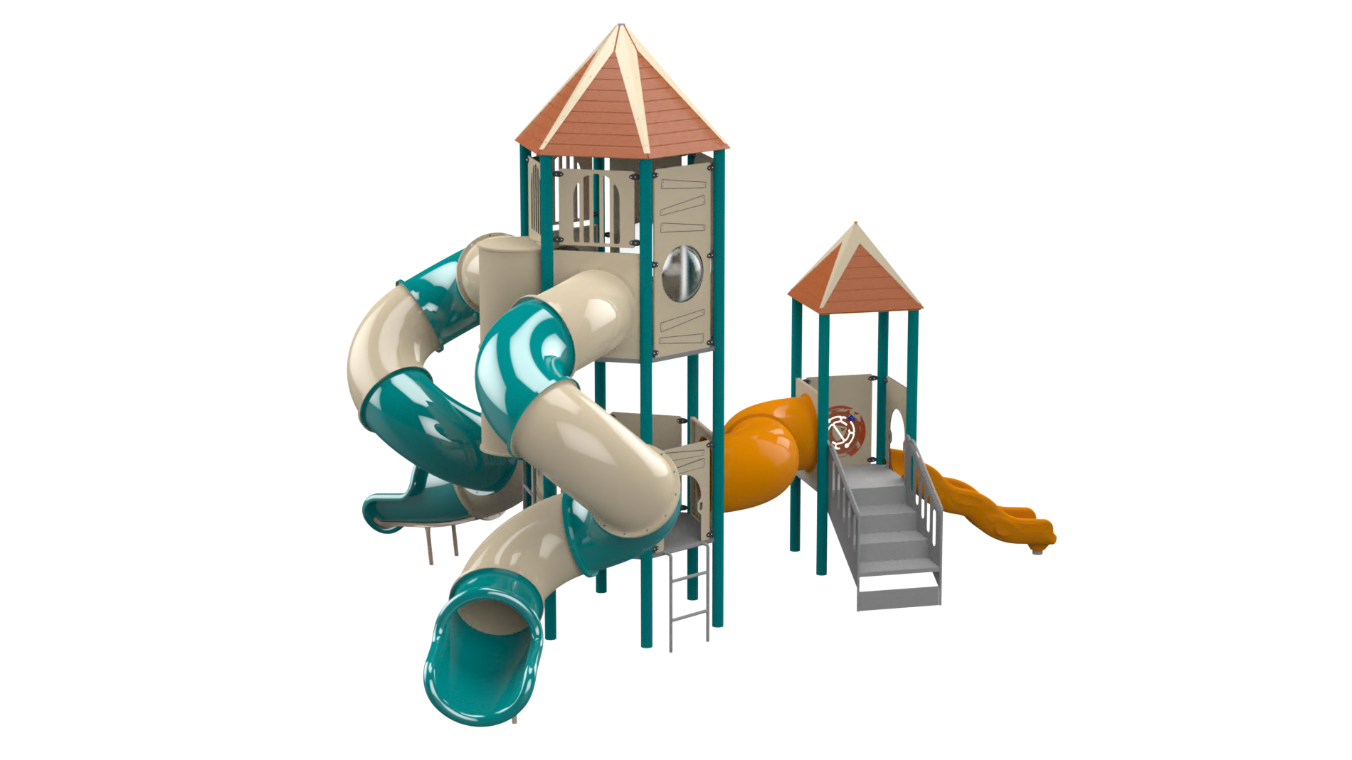 Psagot-Commercial-Playgrounds-Santa-Fe-Side-Left