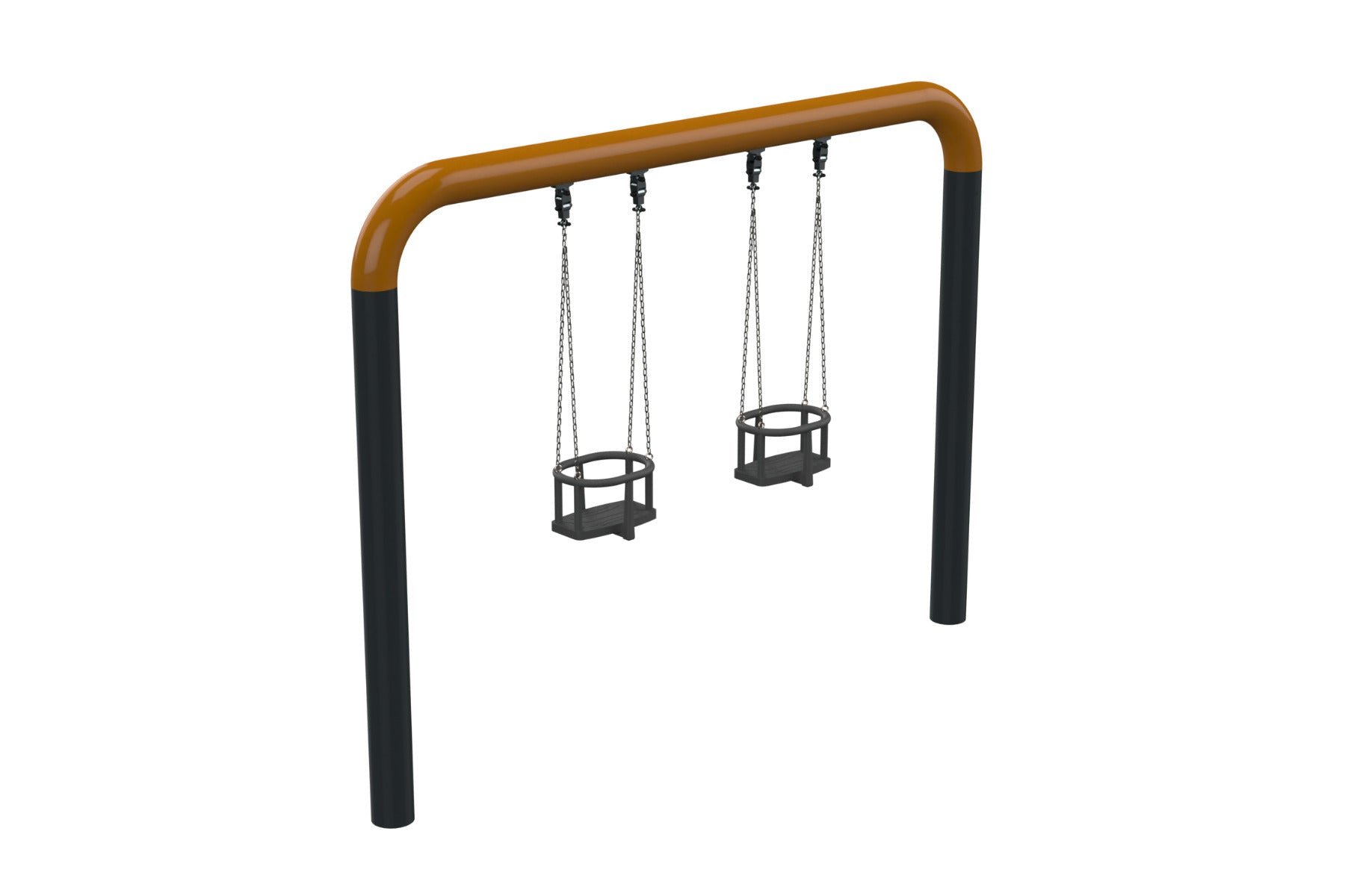 Psagot-Commercial-Playgrounds-Square-Frame-Swing-Style-1