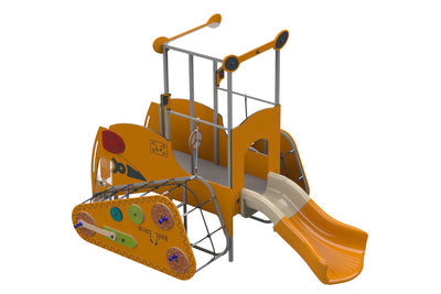 Psagot-Commercial-Playgrounds-Tractor-Side-Left