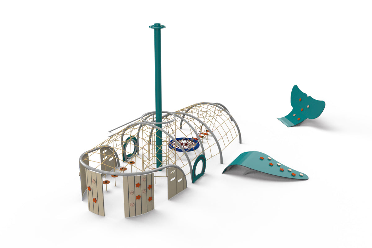 Psagot-Commercial-Playgrounds-Whale-Front-Left