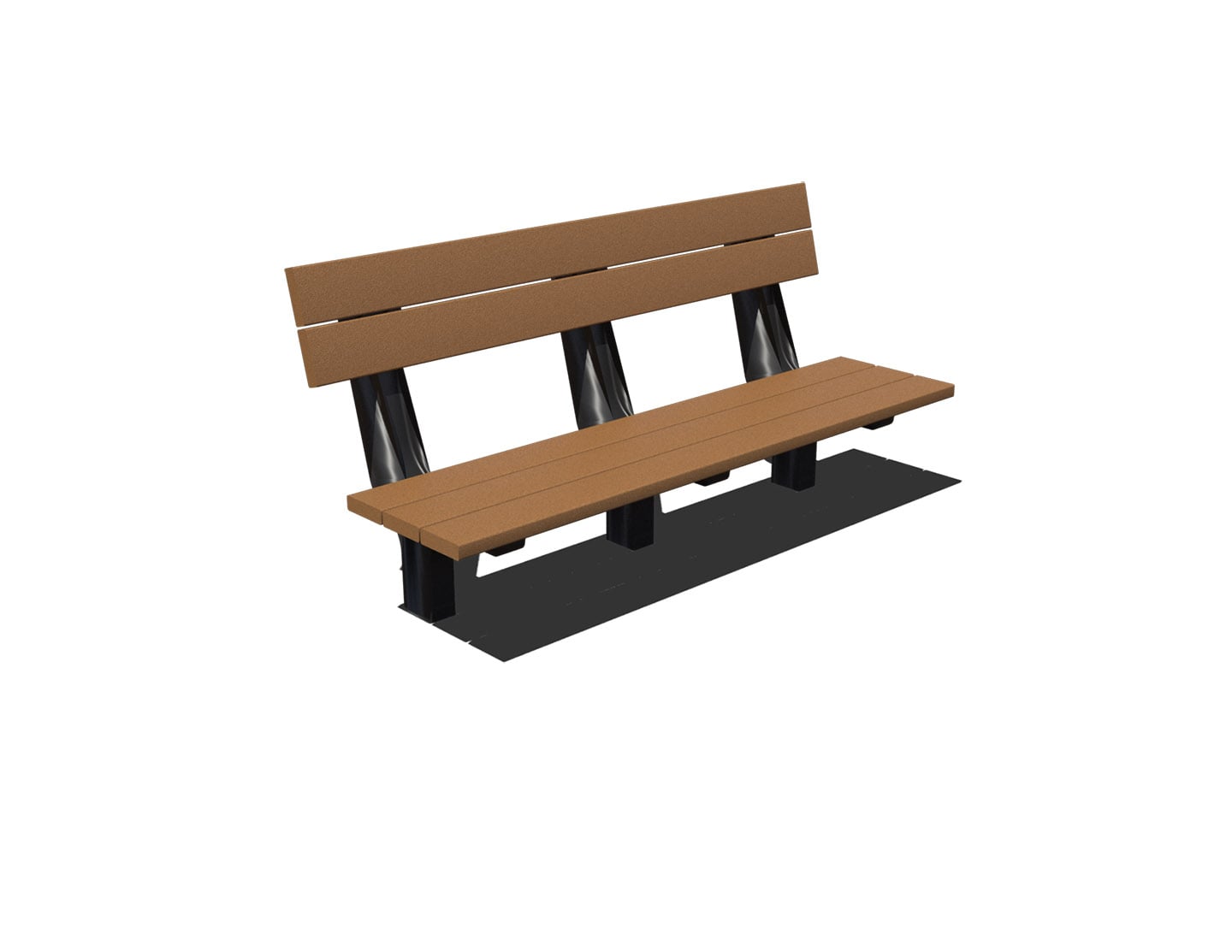 Bench With Back Rest