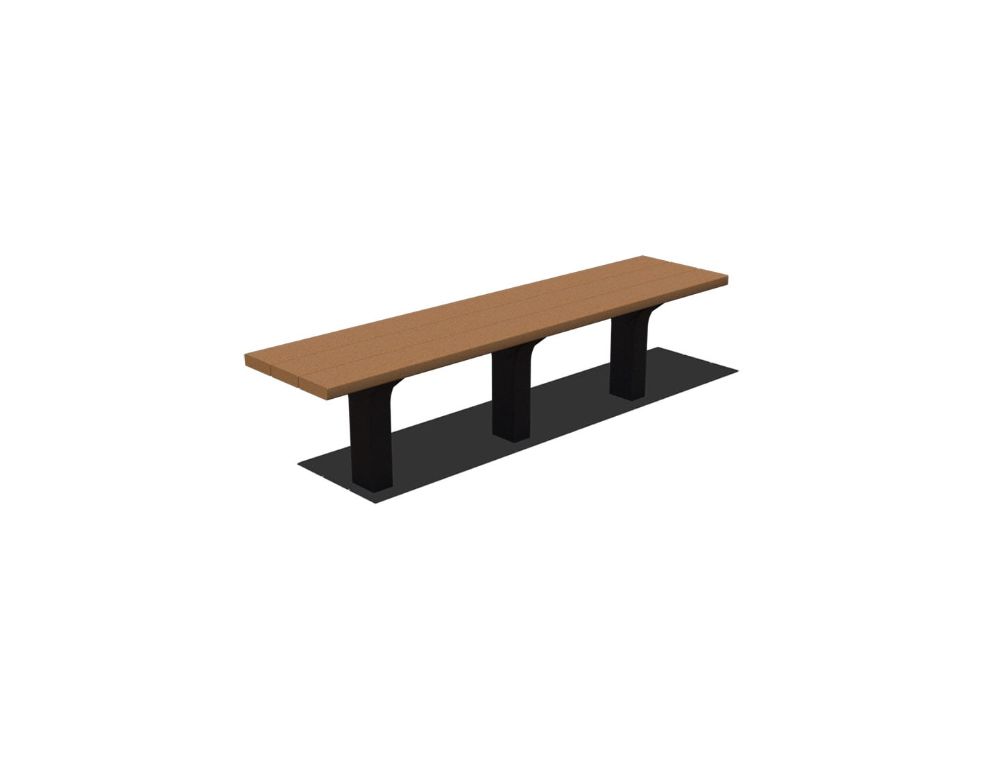 Bench Without Back Rest