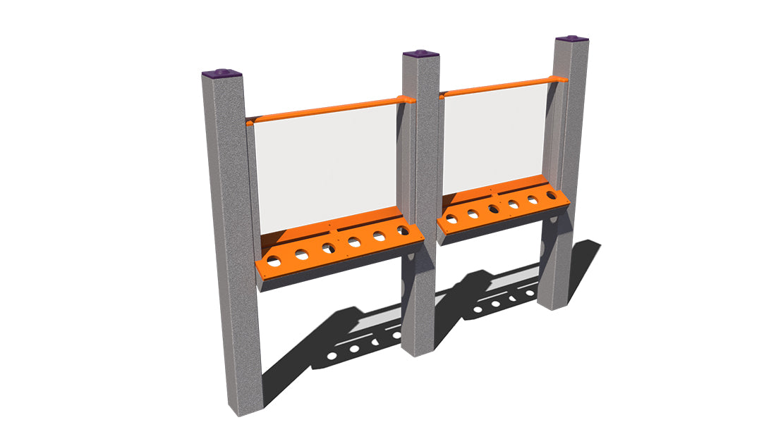 Art Easel - Single Sided - Two Bay