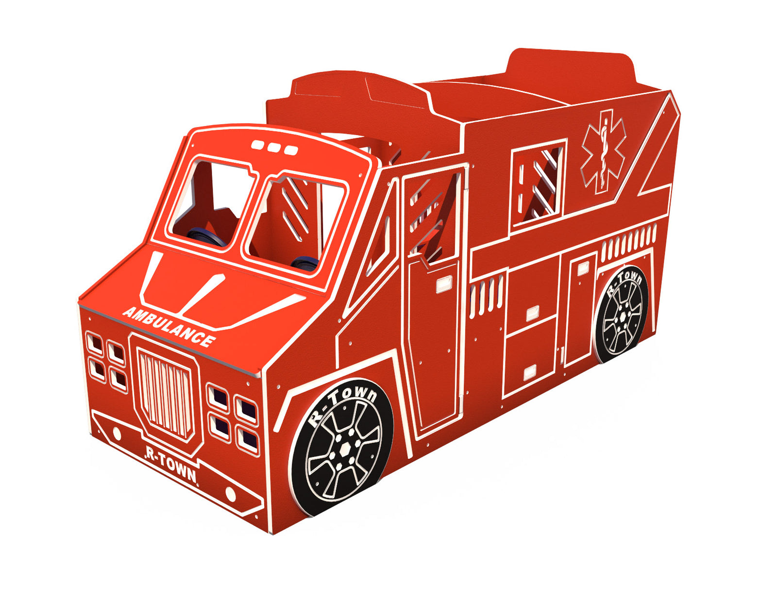 R-Town® Ambulance - Post Mounted