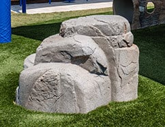 Granite Small Climbing Boulder